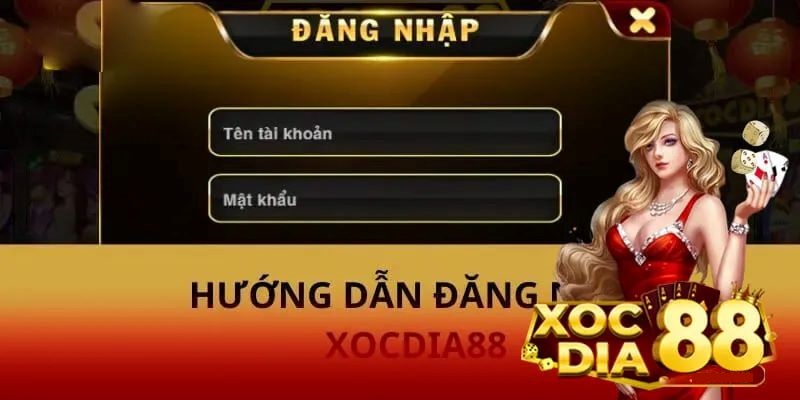 Đăng nhập XocDia88